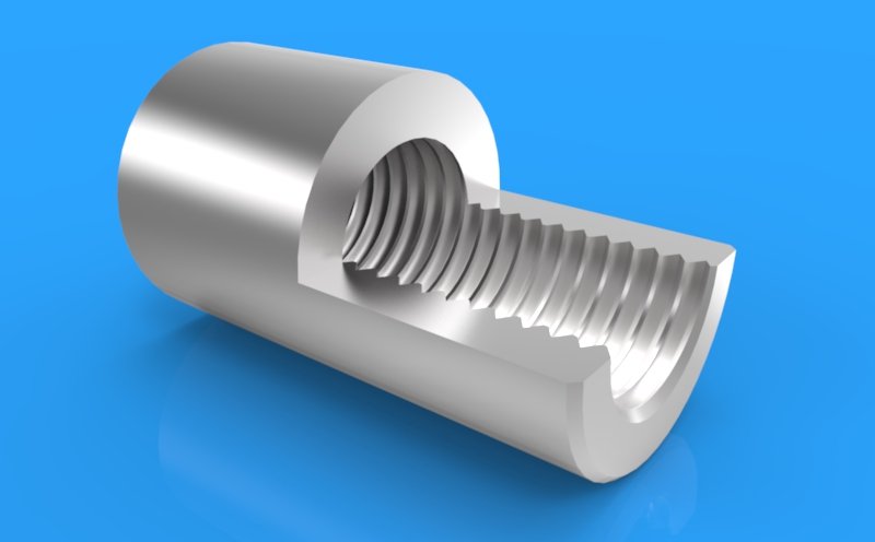 standard rebar coupler